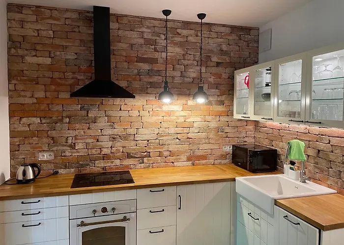 Apartament Browar Z Prywatnym Ogrodem Nad Rzeka - Starowka 公寓 Starogard Gdański